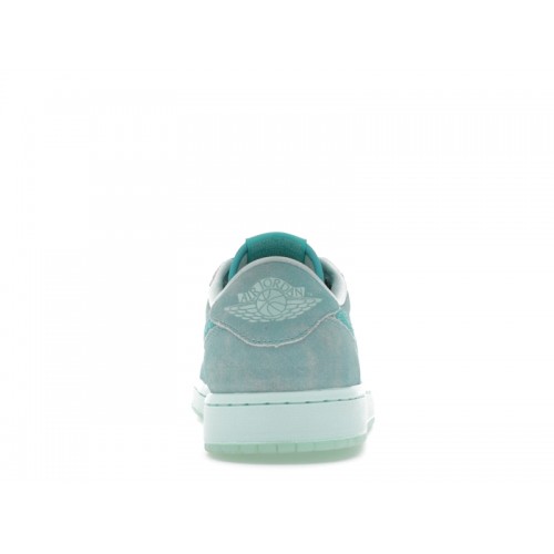 Wmns Air Jordan 1 Retro Low OG Washed Teal - женская сетка размеров
