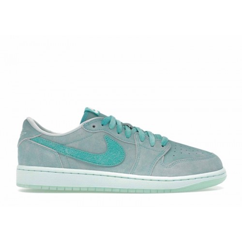 Wmns Air Jordan 1 Retro Low OG Washed Teal - женская сетка размеров
