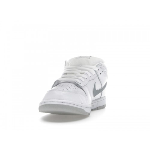 Кроссы Nike SB Dunk Low Supreme 94 White Metallic Silver - мужская сетка размеров