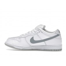 Nike SB Dunk Low Supreme 94 White Metallic Silver