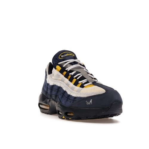 Eric Koston x Nike SB x Air Max 95 Obsidian Speed Yellow - мужская сетка размеров