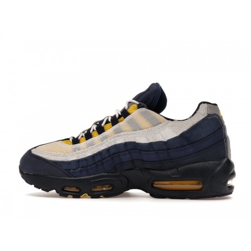 Eric Koston x Nike SB x Air Max 95 Obsidian Speed Yellow - мужская сетка размеров