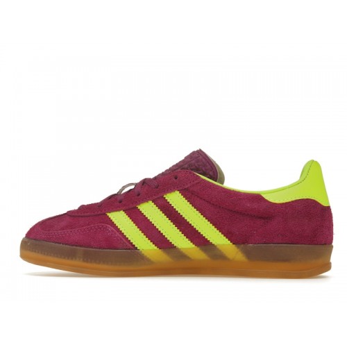 Кроссы adidas Gazelle Indoor Shock Purple (W) - женская сетка размеров