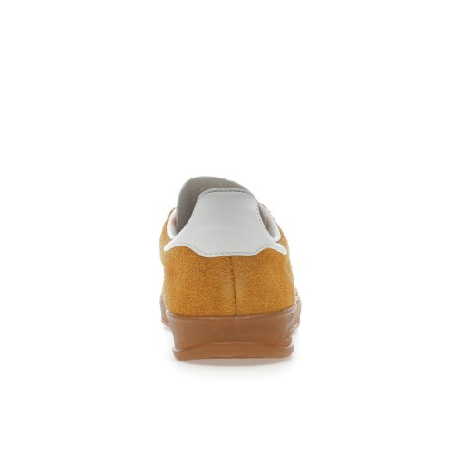 Кроссы adidas Gazelle Indoor Orange Peel White (W) - женская сетка размеров