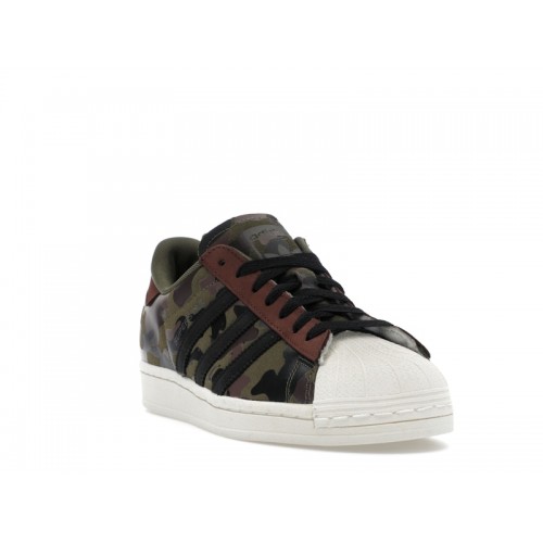 adidas Superstar Camo Olive Strata - мужская сетка размеров