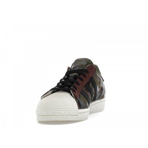 adidas Superstar Camo Olive Strata - мужская сетка размеров