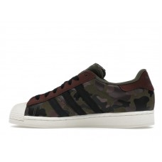 adidas Superstar Camo Olive Strata