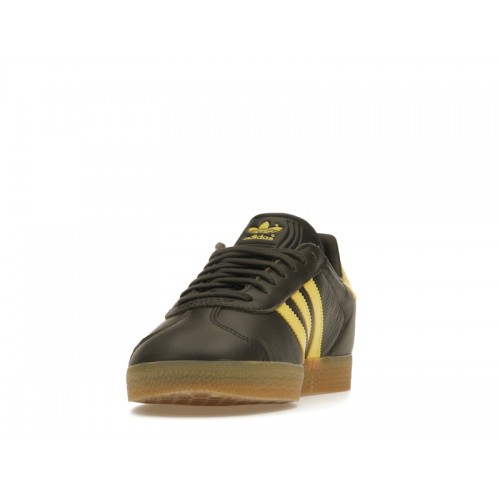 Кроссы adidas Gazelle Shadow Olive Yellow Gum - мужская сетка размеров