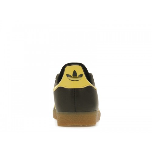Кроссы adidas Gazelle Shadow Olive Yellow Gum - мужская сетка размеров