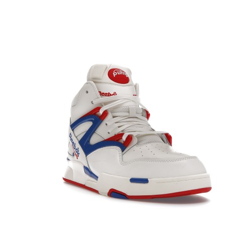 Кроссы Reebok Pump Omni Zone II Chalk Vector Blue - мужская сетка размеров