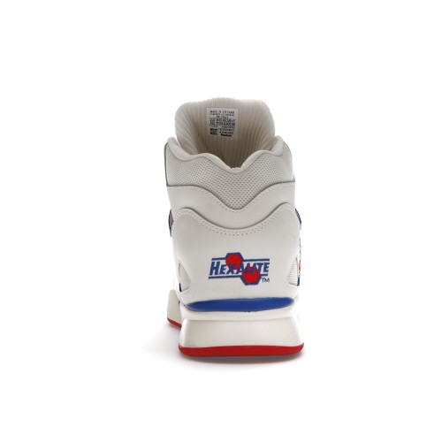 Кроссы Reebok Pump Omni Zone II Chalk Vector Blue - мужская сетка размеров