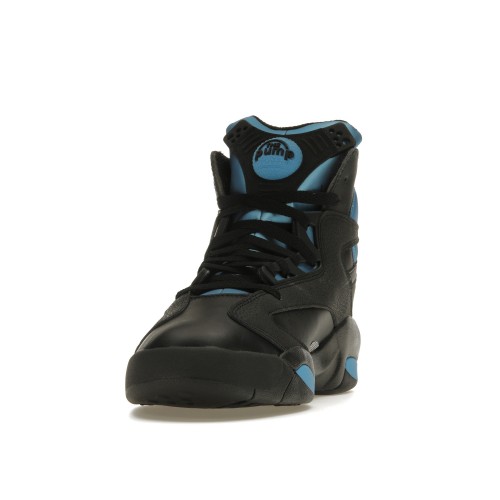 Кроссы Reebok Shaq Attaq Black Azure - мужская сетка размеров