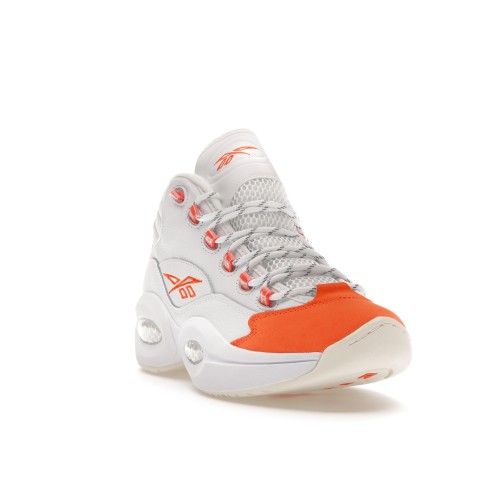 Кроссы Reebok Question Mid Orange Toe - мужская сетка размеров