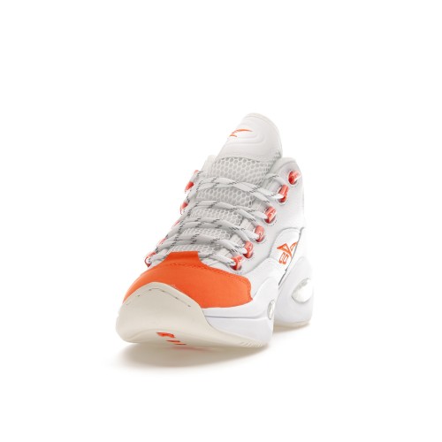 Кроссы Reebok Question Mid Orange Toe - мужская сетка размеров