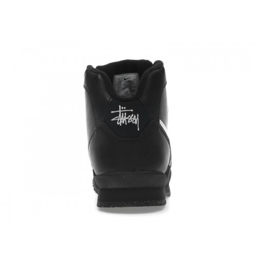 Stussy x Nike Air Baltoro Black White - мужская сетка размеров