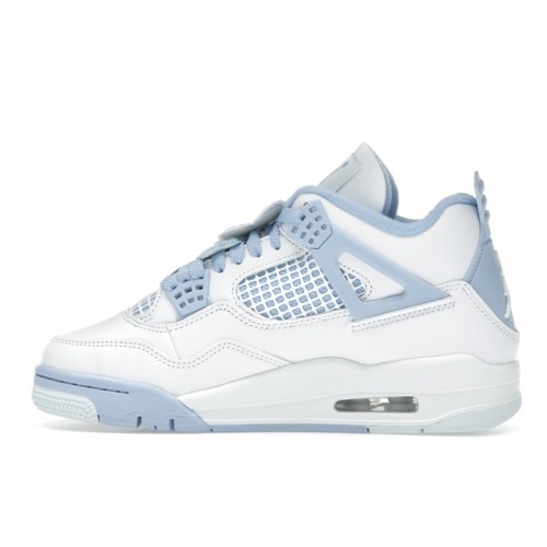 Кроссы Jordan 4 Retro Forget Me Not (W) - женская сетка размеров