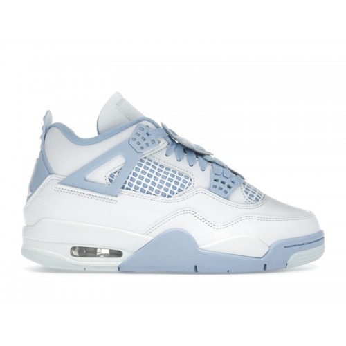 Кроссы Jordan 4 Retro Forget Me Not (W) - женская сетка размеров