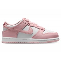 Детские кроссовки Nike Dunk Low White Pomegranate (PS)