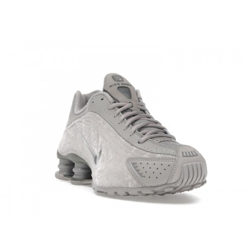 Nike Shox R4 Flat Pewter Floral (W) - женская сетка размеров