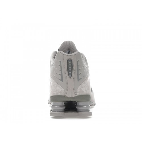 Nike Shox R4 Flat Pewter Floral (W) - женская сетка размеров