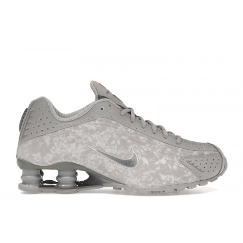 Nike Shox R4 Flat Pewter Floral (W) - женская сетка размеров