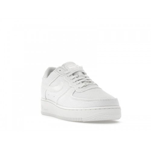 Nike Air Force 1 Low Canvas Pack - Triple White - мужская сетка размеров