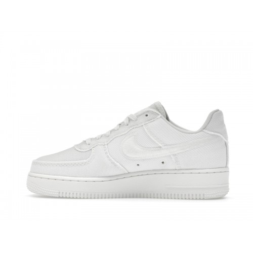 Nike Air Force 1 Low Canvas Pack - Triple White - мужская сетка размеров
