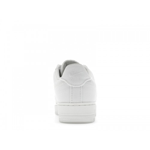 Nike Air Force 1 Low Canvas Pack - Triple White - мужская сетка размеров
