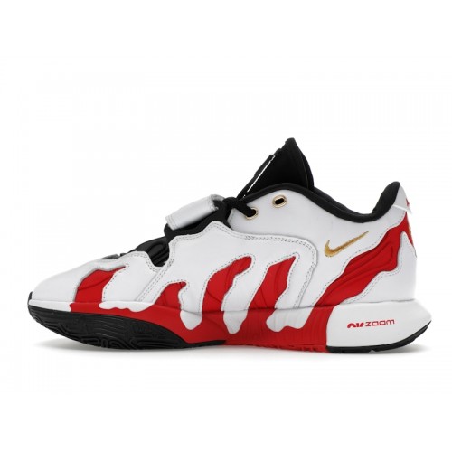 Nike LeBron 21 Prime 96 Fire Red - мужская сетка размеров