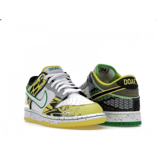 Nike Dunk Low What the Duck Away University of Oregon PE - мужская сетка размеров