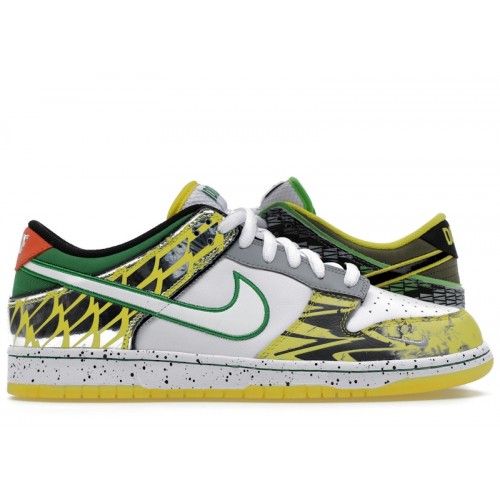 Nike Dunk Low What the Duck Away University of Oregon PE - мужская сетка размеров
