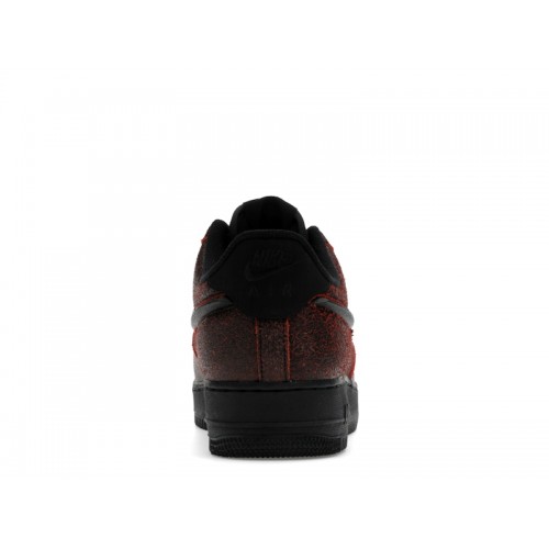 Кроссы Nike Air Force 1 Low Retro QS Halloween Skull - мужская сетка размеров