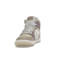 Женские Jordan 1 Mid Light Orewood Brown Taupe Grey (W)