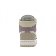 Женские Jordan 1 Mid Light Orewood Brown Taupe Grey (W)