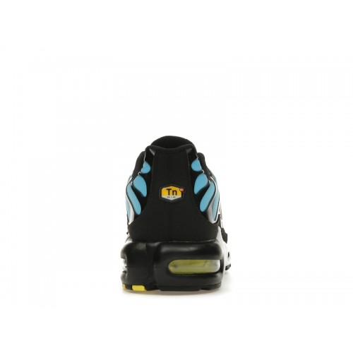 Кроссы Nike Air Max Plus Baltic Blue Safety Orange - мужская сетка размеров