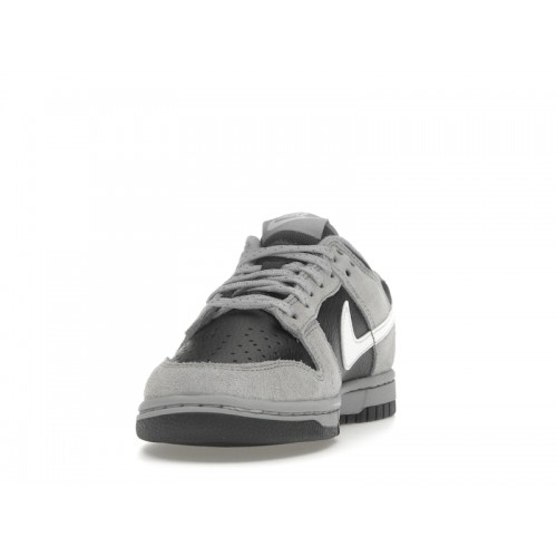 Кроссы Nike Dunk Low Light Smoke Grey Anthracite - мужская сетка размеров