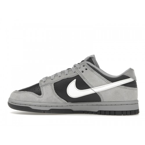 Кроссы Nike Dunk Low Light Smoke Grey Anthracite - мужская сетка размеров