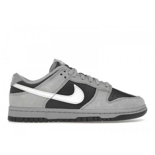 Кроссы Nike Dunk Low Light Smoke Grey Anthracite - мужская сетка размеров