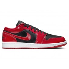 Jordan 1 Low SE Patent Varsity Red Black
