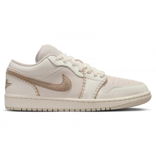 Wmns Air Jordan 1 Low Hemp - женская сетка размеров