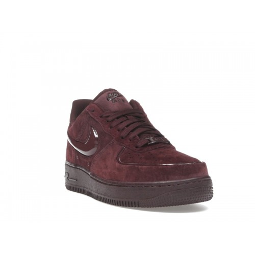 Nike Air Force 1 Low 07 Burgundy Crush (W) - женская сетка размеров