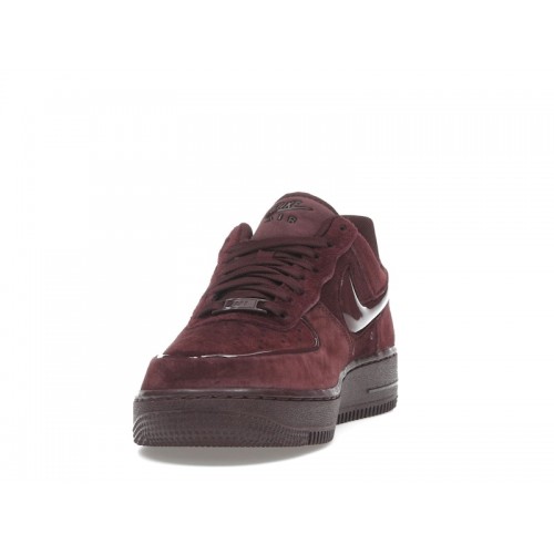 Nike Air Force 1 Low 07 Burgundy Crush (W) - женская сетка размеров