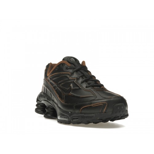 Кроссы Nike Shox Ride 2 Black Light British Tan - мужская сетка размеров