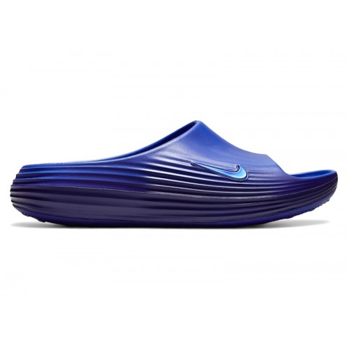 Nike ReactX Rejuven8 Slide Hyper Royal - мужская сетка размеров