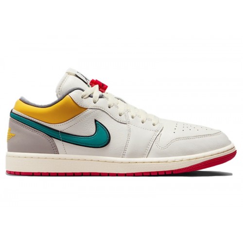 Кроссы Jordan 1 Low PRM Sail Cashmere - мужская сетка размеров