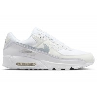 Nike Air Max 90 Premium White Metallic Silver Reflective