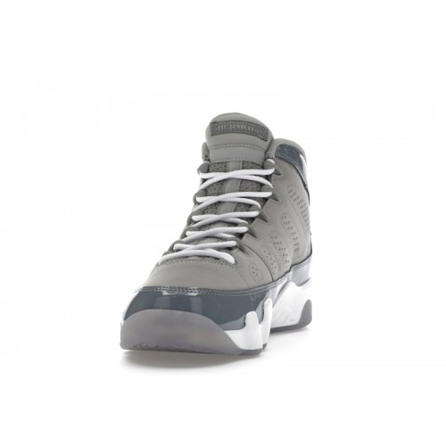 Кроссы Jordan 9 Retro Cool Grey (2025) (GS) - подростковая сетка размеров