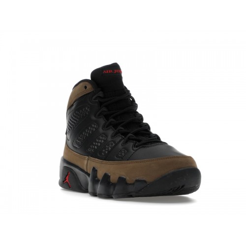 Кроссы Jordan 9 Retro Olive (2024) (GS) - подростковая сетка размеров