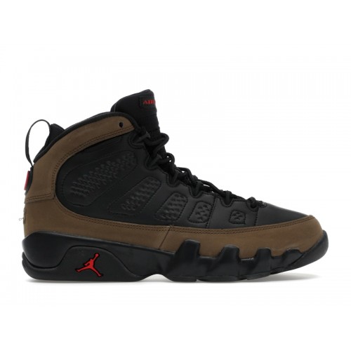 Кроссы Jordan 9 Retro Olive (2024) (GS) - подростковая сетка размеров