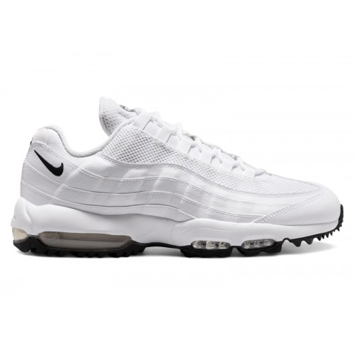 Nike Air Max 95 Golf White Black - мужская сетка размеров